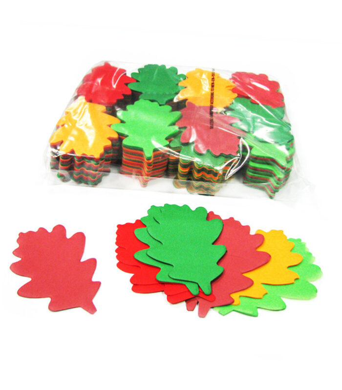 TCM FX - Lassú esésű Konfetti Oak Leaves Ø 120mm - Autumn (Multi) - 1 kg